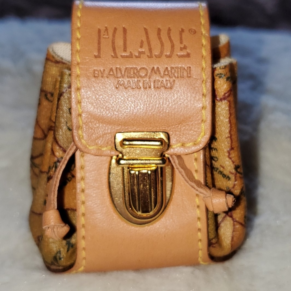 Alviero Martini 1a Classe Mini Backpack Keychain